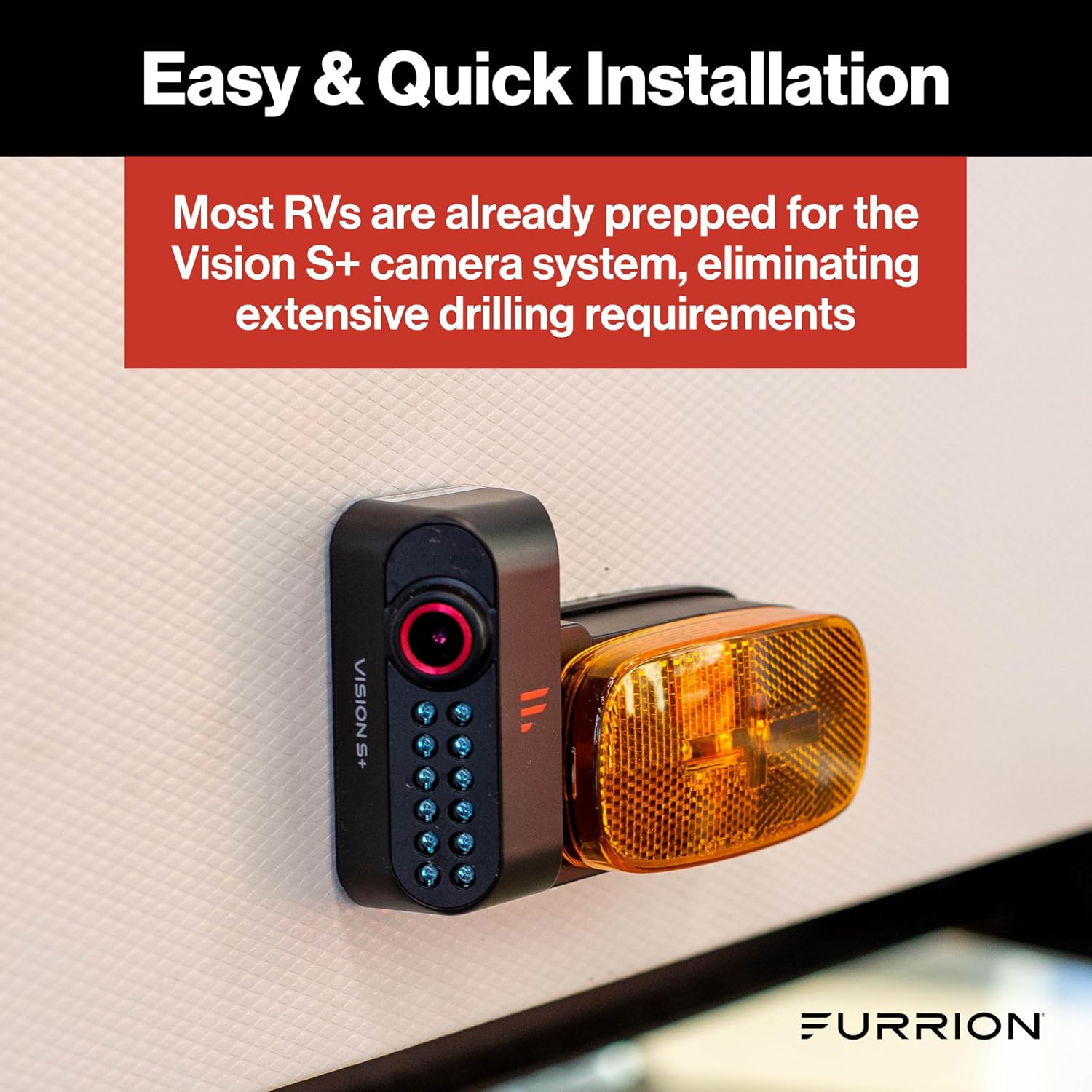 Furrion Magnetic Wireless Solar Backup Camera (with 7-inch IPS Touchscreen)