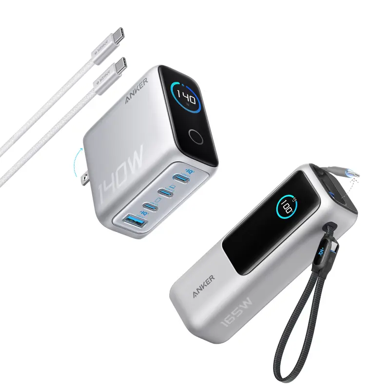 【PRICE SLASH】 Portable Laptop Power Bank with Built-In Cables, 25,000mAh High-Capacity Battery, Fast Charging for 4 Devices, Ideal for Office and Trips, Compatible with iPhone 17/16, MacBook, Galaxy, and More