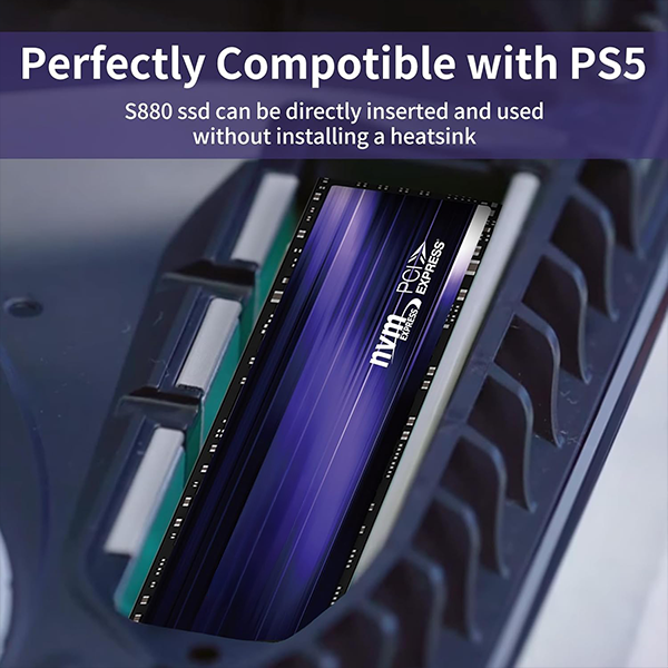 🏆Flash Sale⚡ 🎮 Fanxiang S880 1TB NVMe M.2 SSD for PS5 with Heatsink — Faster Load Times & Gaming Upgrade ⚡