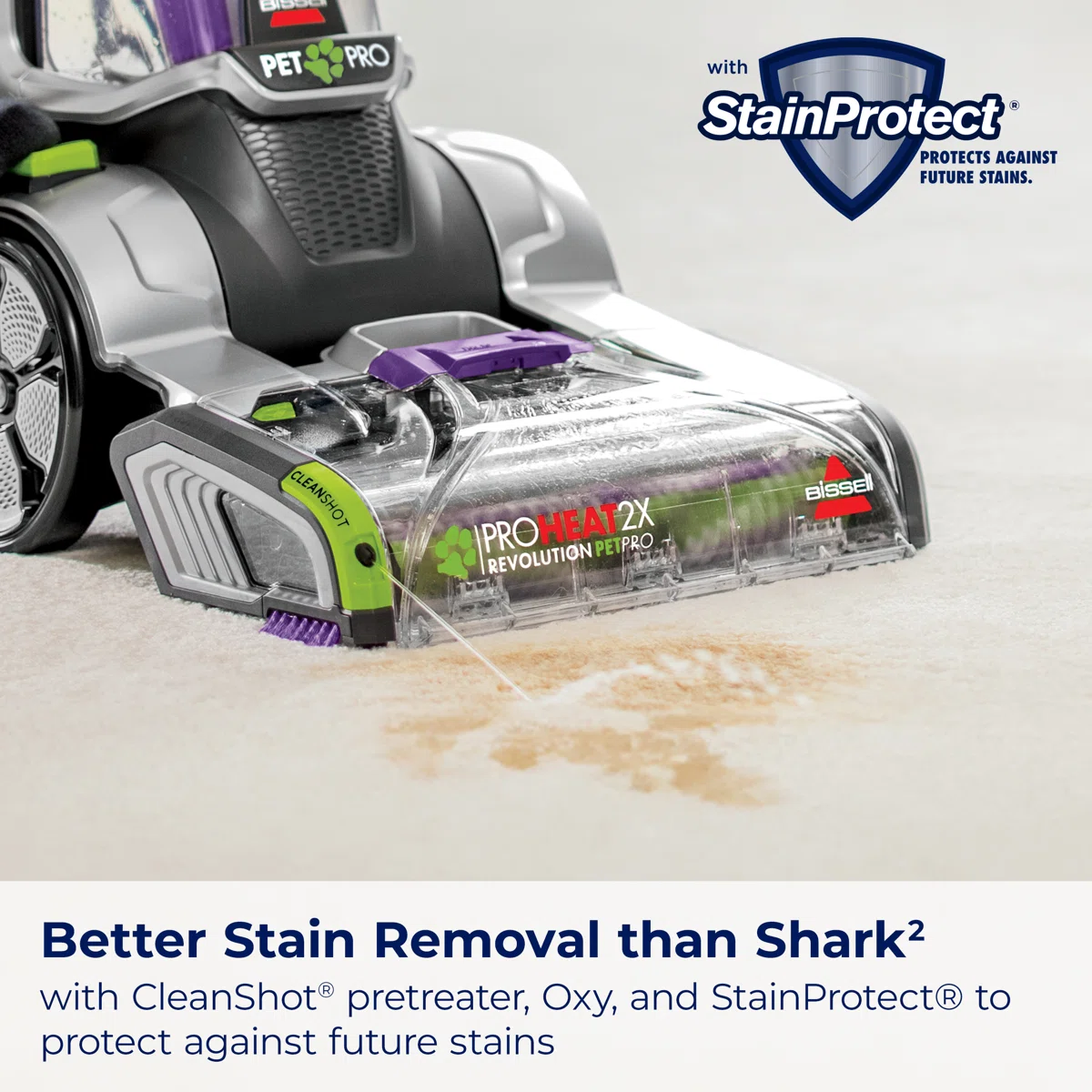 BISSELL ProHeat 2X Revolution Pet Pro Plus, Upright Deep Cleaner, Dual Dirt Lifter Powerbrush, Hose & Tool Attachment, Pet Upholstery Tool