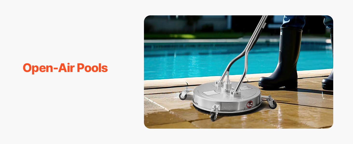 surface cleaner for pressure washer