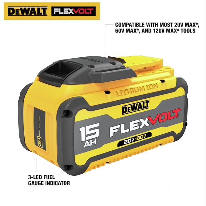 Limited-Time Sale ⚡️ DEWALT 20V MAX XR 5.0Ah/8.0Ah/12.0Ah/15.0Ah Batteries | High-Capacity Power Upgrade