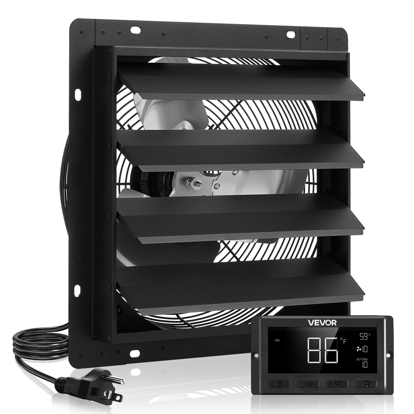 ✨Buy 1 Get 1 Free✨ VEVOR Exhaust Fan, Wall Mounted Attic Fan