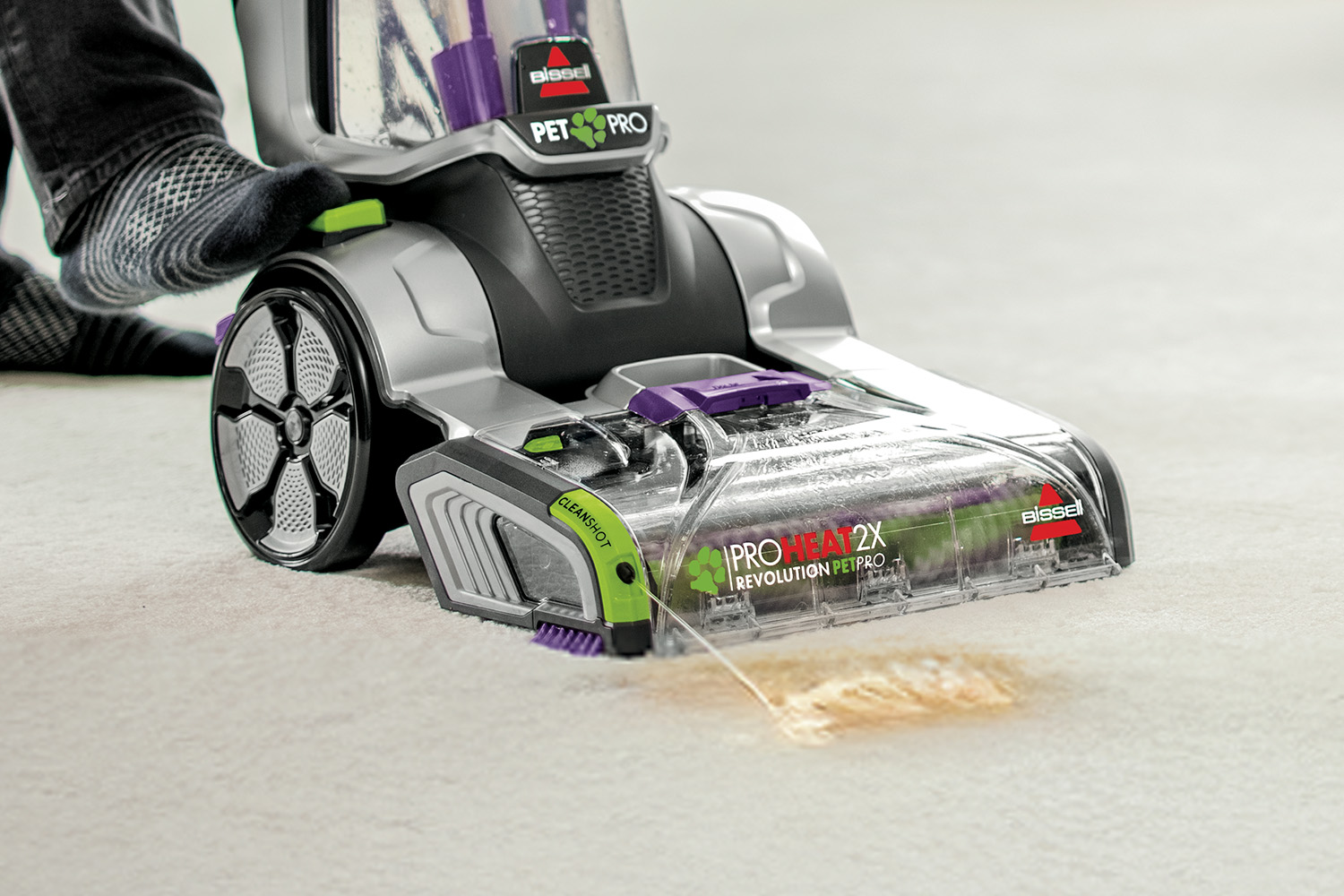 BISSELL ProHeat 2X Revolution Pet Pro Plus Upright Deep Cleaner 3588F