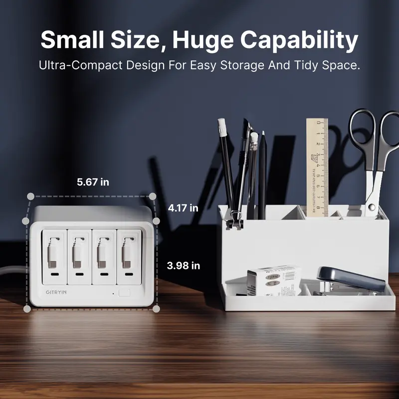 Gitryin 12-in-1 Desktop Charging Station