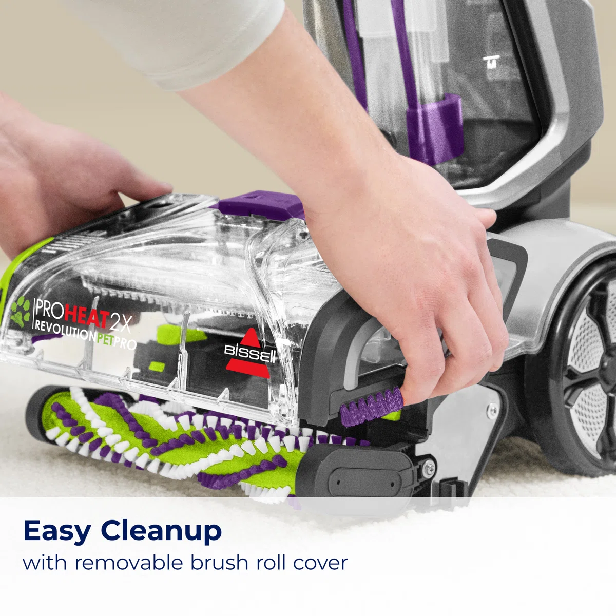 BISSELL ProHeat 2X Revolution Pet Pro Plus, Upright Deep Cleaner, Dual Dirt Lifter Powerbrush, Hose & Tool Attachment, Pet Upholstery Tool