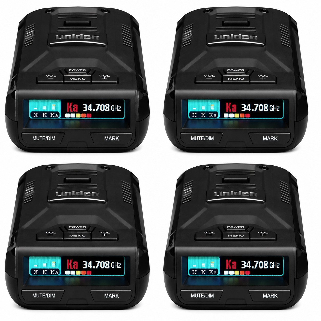 Uniden R3 Radar Detector Value Bundle - Extreme Long Range Laser Detector with Hardwire Kit & Carrying Case
