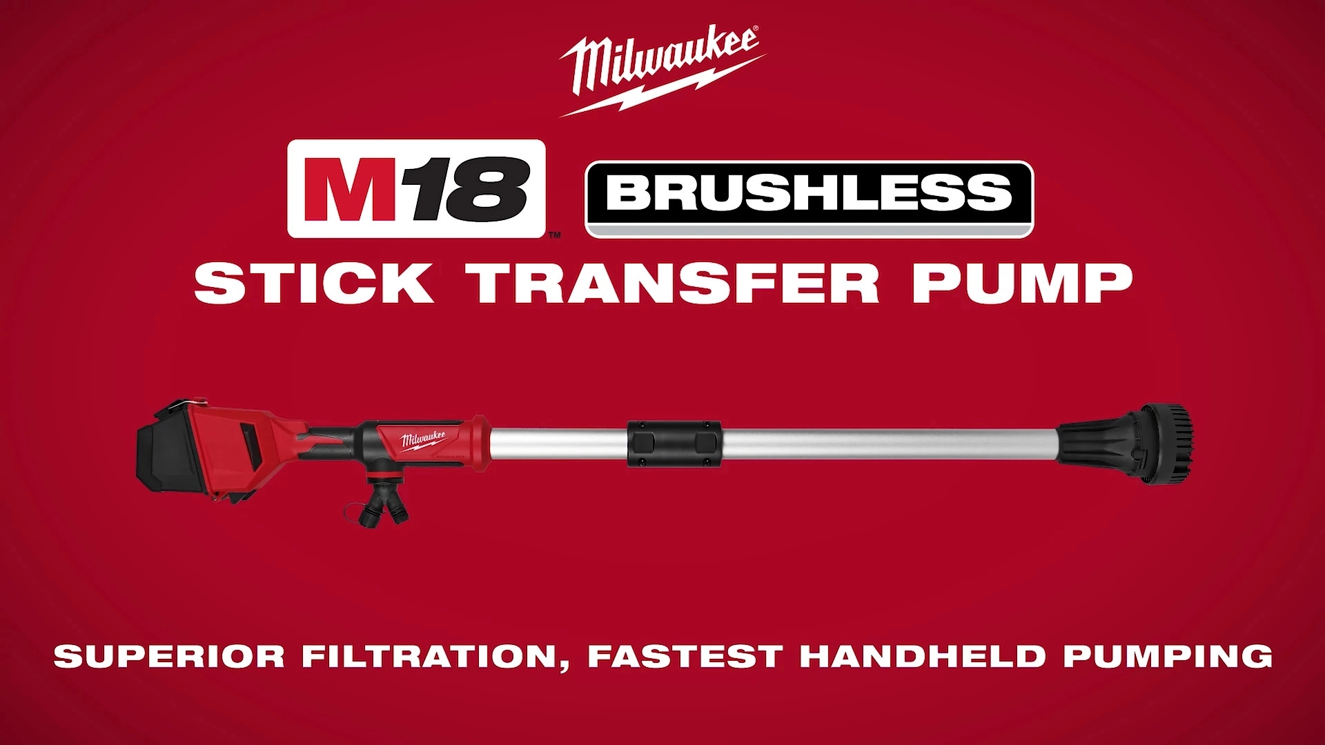 M18&trade; Brushless Stick Transfer Pump | Milwaukee Tool