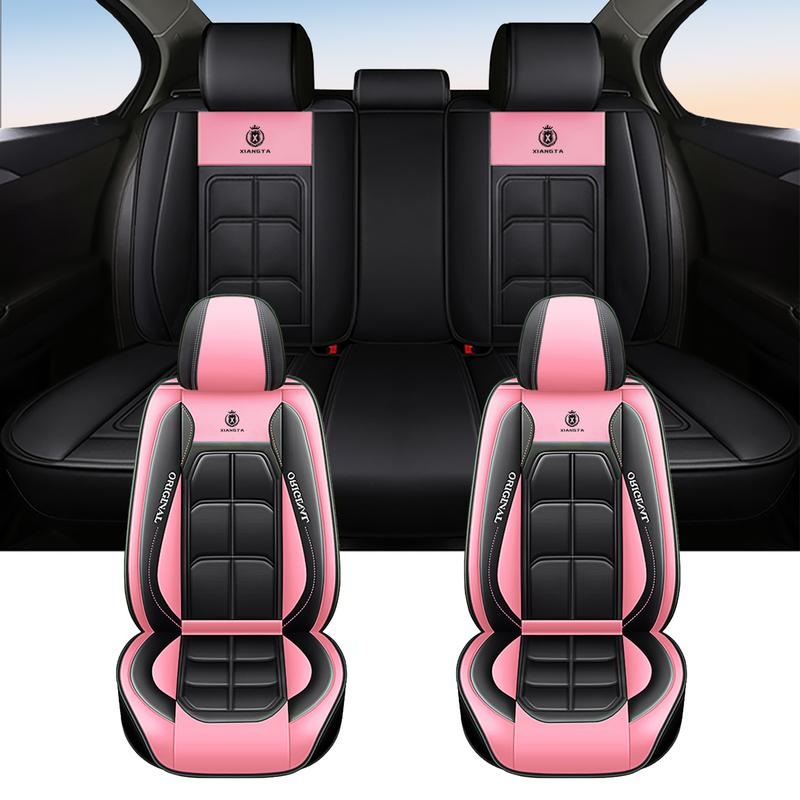 🔥 Upgrade Your Ride – Premium Leather Car Seat Covers (5 Seats), Universal Fit, Airbag Safe, Waterproof & Anti-Slip | Limited Time Offer