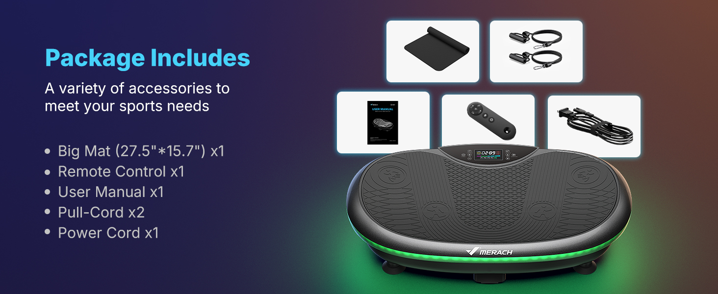 Vibration Plate Exercise Machine