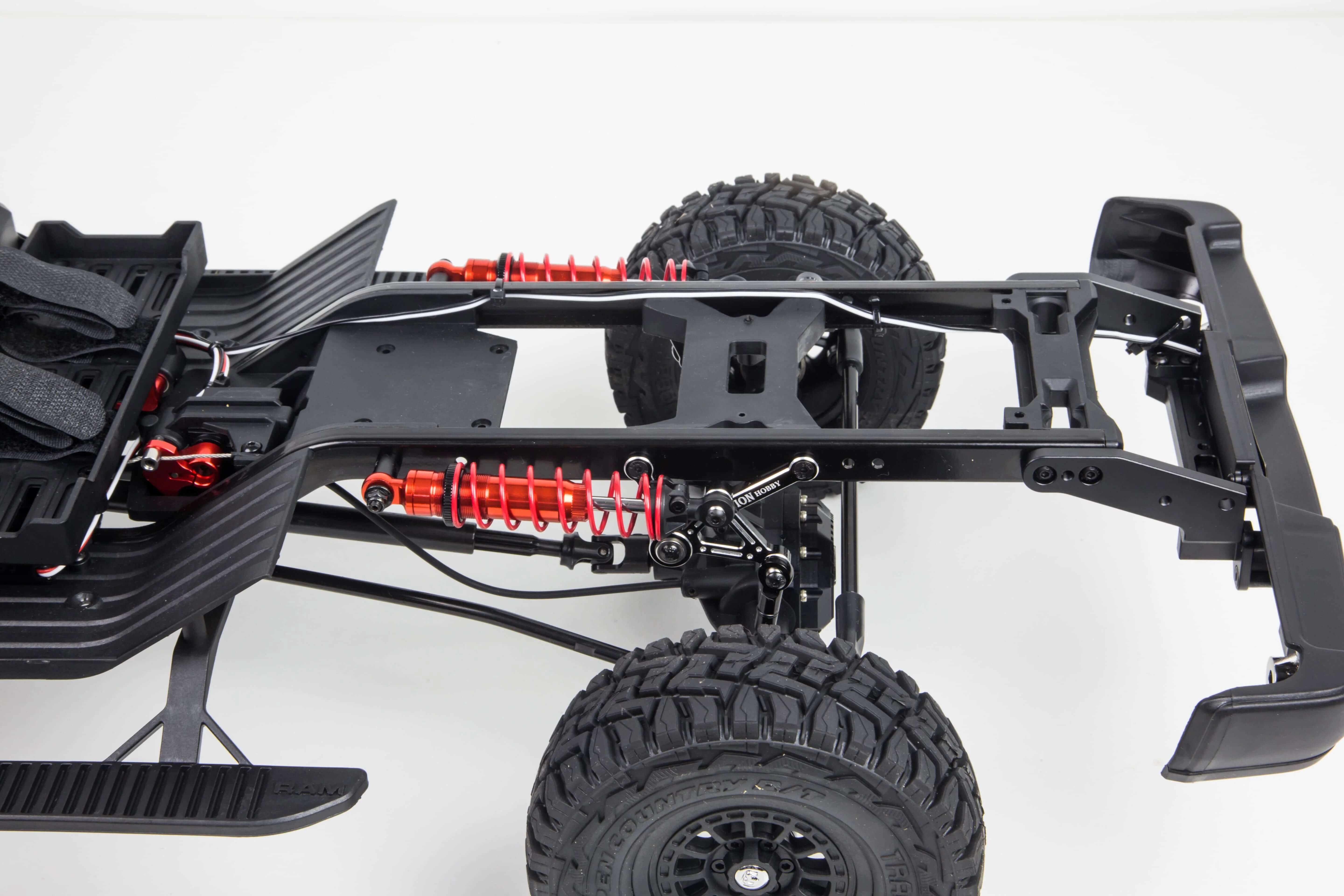 Off-road mud driving performance of TRACTION HOBBY Dodge RAM 1500 crawler