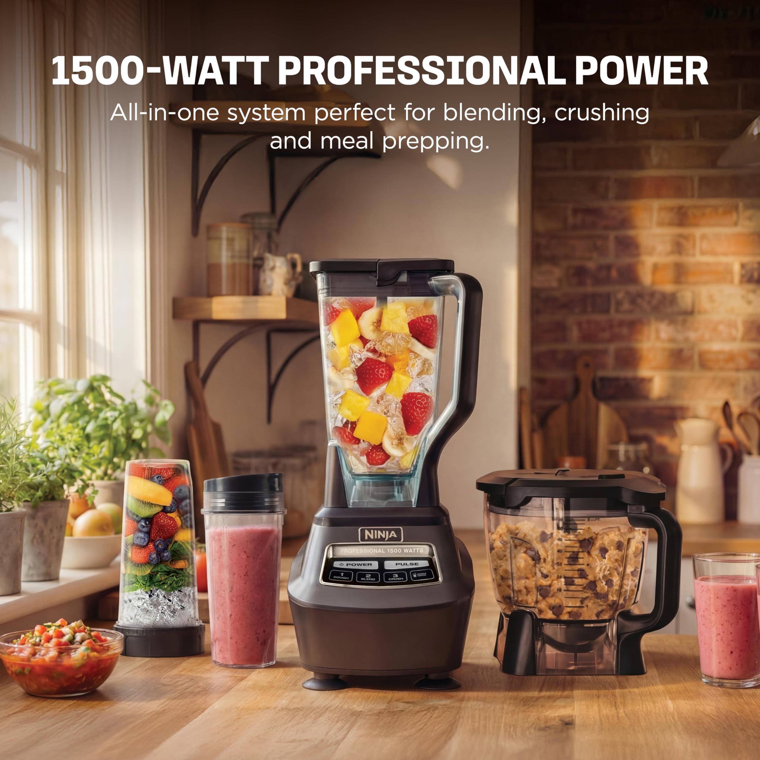 💥Special Offers💥 All-in-One Food Processor & Blender for Smoothies