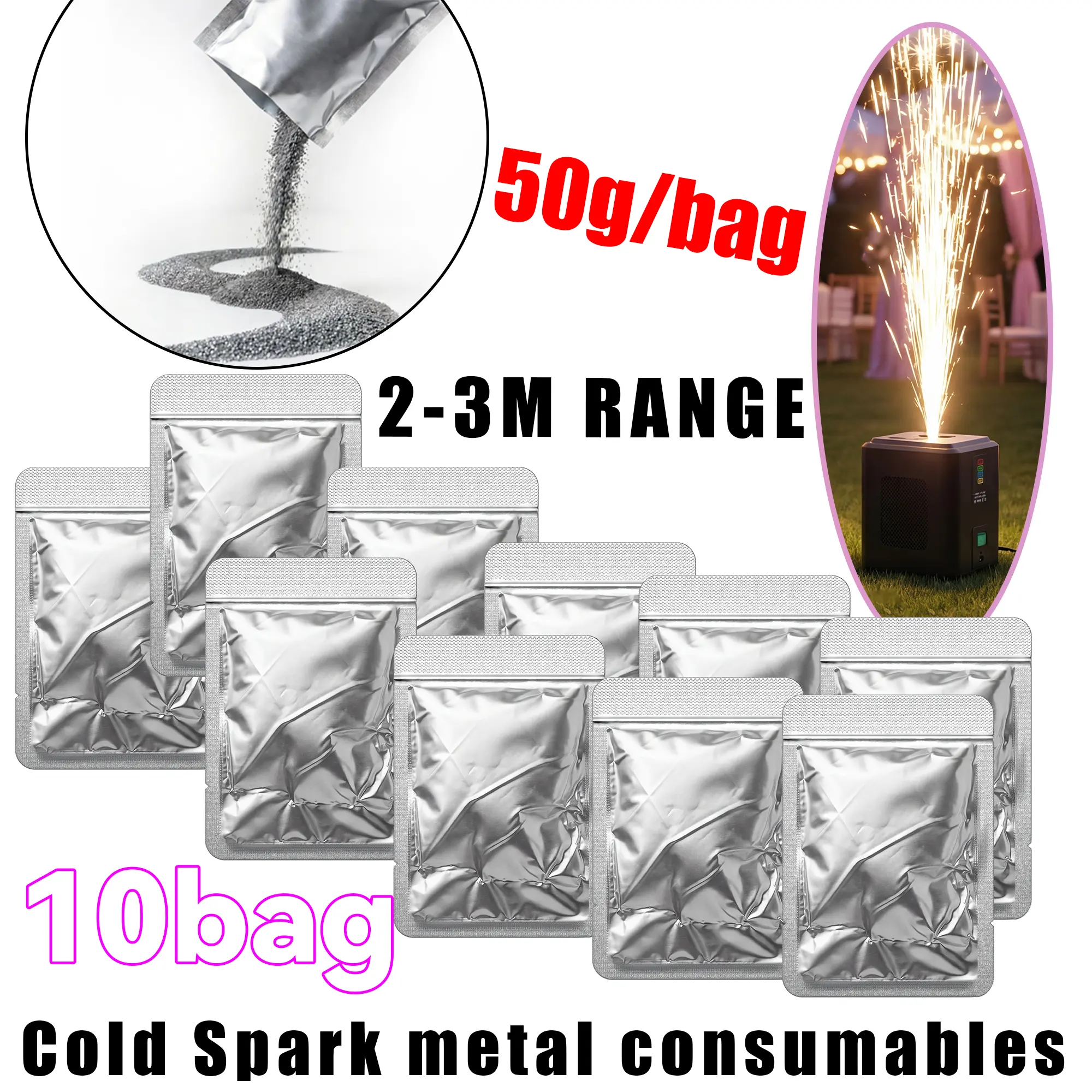 ✨🎆 Mini Cold Spark Machine – Safe, Smokeless, Remote-Controlled Professional Event Atmosphere Creator 🔥🎤