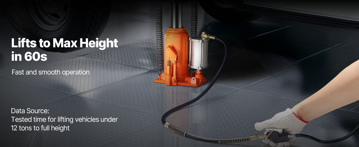 Air Hydraulic Bottle Jack