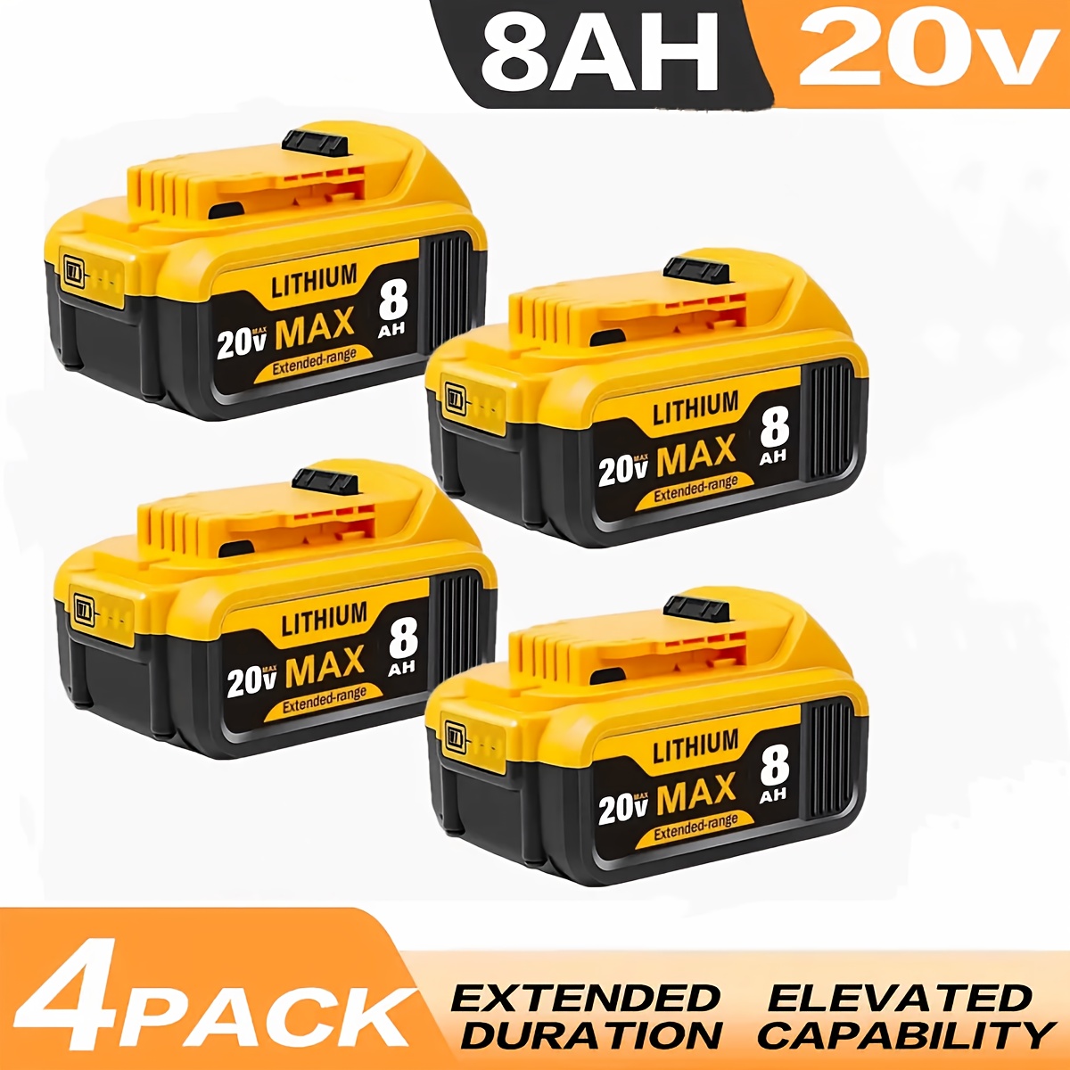 Suitable for 20V 8.0AH lithium-ion batteries