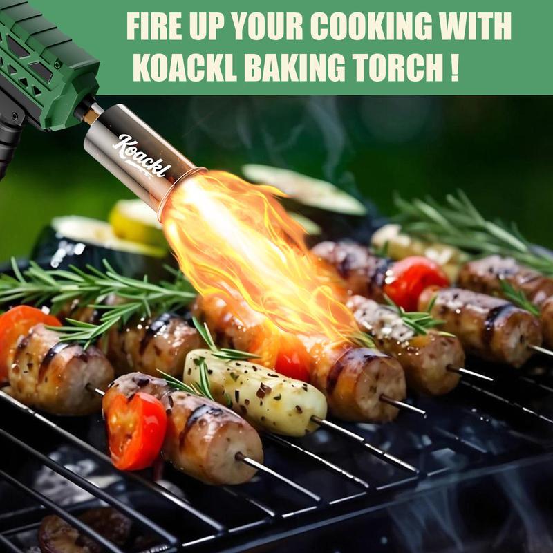ARTFLAMM Powerful Propane Torch , Multi-use Torch With Adjustable Flame, Blow Torch for Campfire, Fire Pit Starter, Fun Gift (Propane Tank Not Included) fathersdaygift