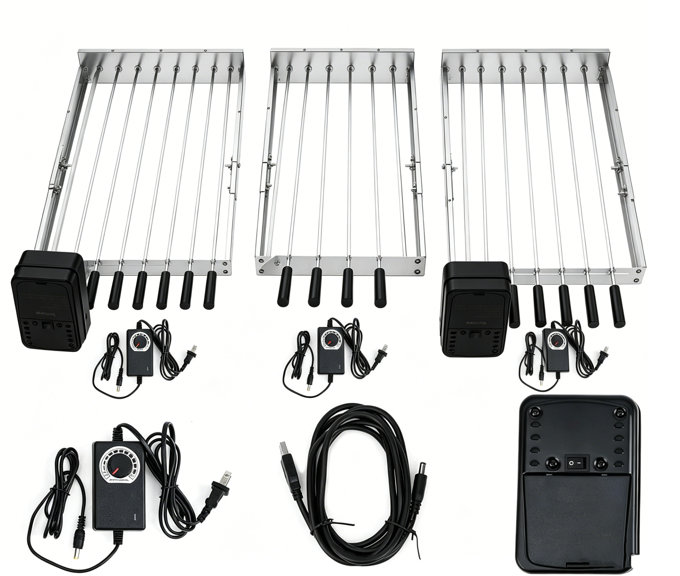 ⚡Special Offers Automatic RotatingBBQ Grill Rack