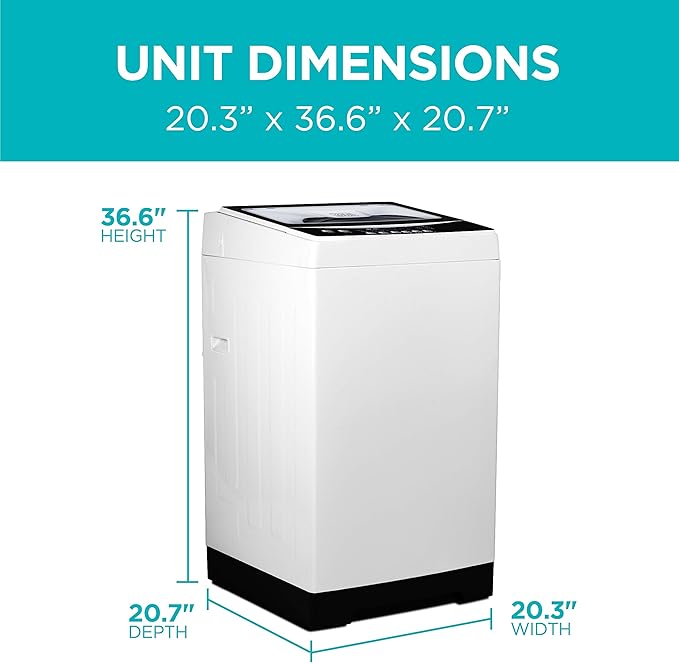 Spring Sale – BLACK+DECKER Compact Portable Washing Machine