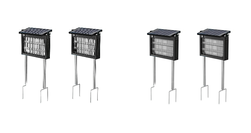 🔥Buy 1 Get 1 Free🔥Solar Bug Zapper Outdoor Waterproof Electric Mosquito and Fly Zapper 