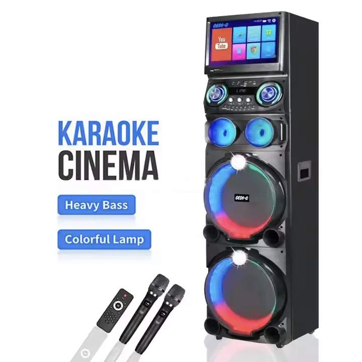 ⚡【BIG SALE】🎤 GD-1419 15.4-inch video speaker system