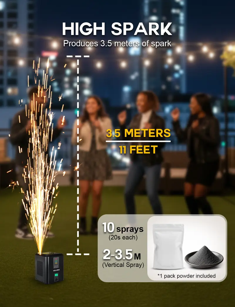 (Buy one get one free) Mini Cold EDM - Safe, no-heating spark effect