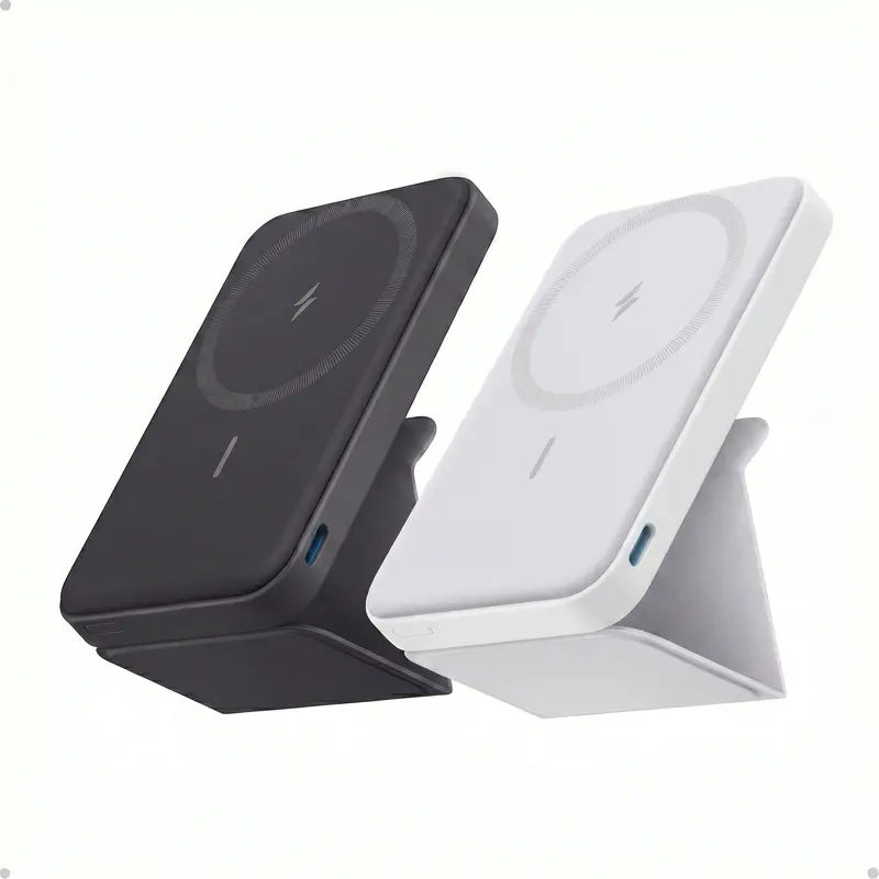 【PRICE SLASH】Magnetic Power Bank, Built-In Foldable Stand, USB-C Port on the Side, 5,000mAh Capacity, Perfectly Compatible with iPhone 17/16/15/14/13 Series summervibes