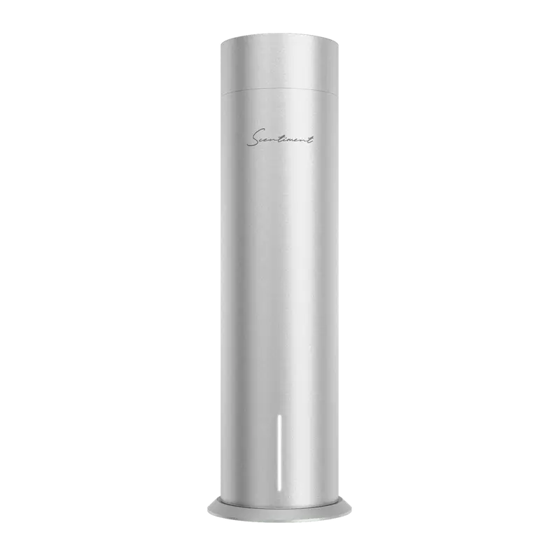 🛒BEST SELLER🚀Scentiment Diffuser Tall Air 2 - Discovery Kit with Sampler Oils: Cold-Air Diffusion Technology with Wi-Fi & Touch Controls, Rechargeable Battery, Covers 1000 Sqft; Includes Top 3 Luxury Hotel-Inspired Fragrance Oils (20ml)