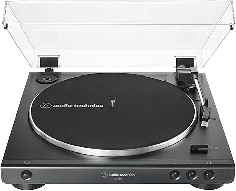 Audio-Technica AT-LP60X-BW Fully Automatic Belt-Drive Turntable