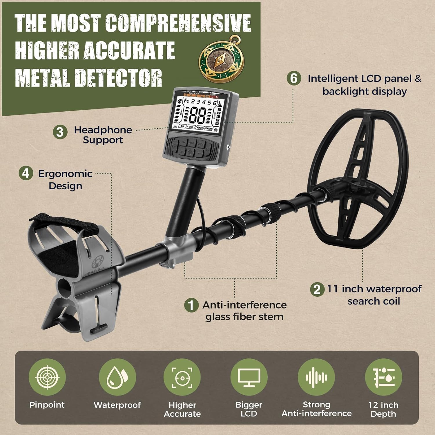 Limited time offer-Metal Detector for Adults