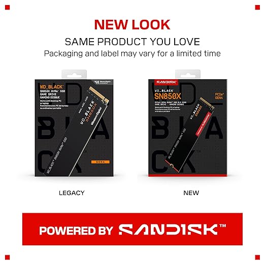🏆Flash Sale⚡🎮2TB SN850X 2TB NVMe SSD  Officially Licensed Storage Expansion for PS5 Consoles