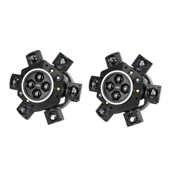 ⚡ Power Up & Save -Transform Any Party with a 540° Rotating DJ Spotlight