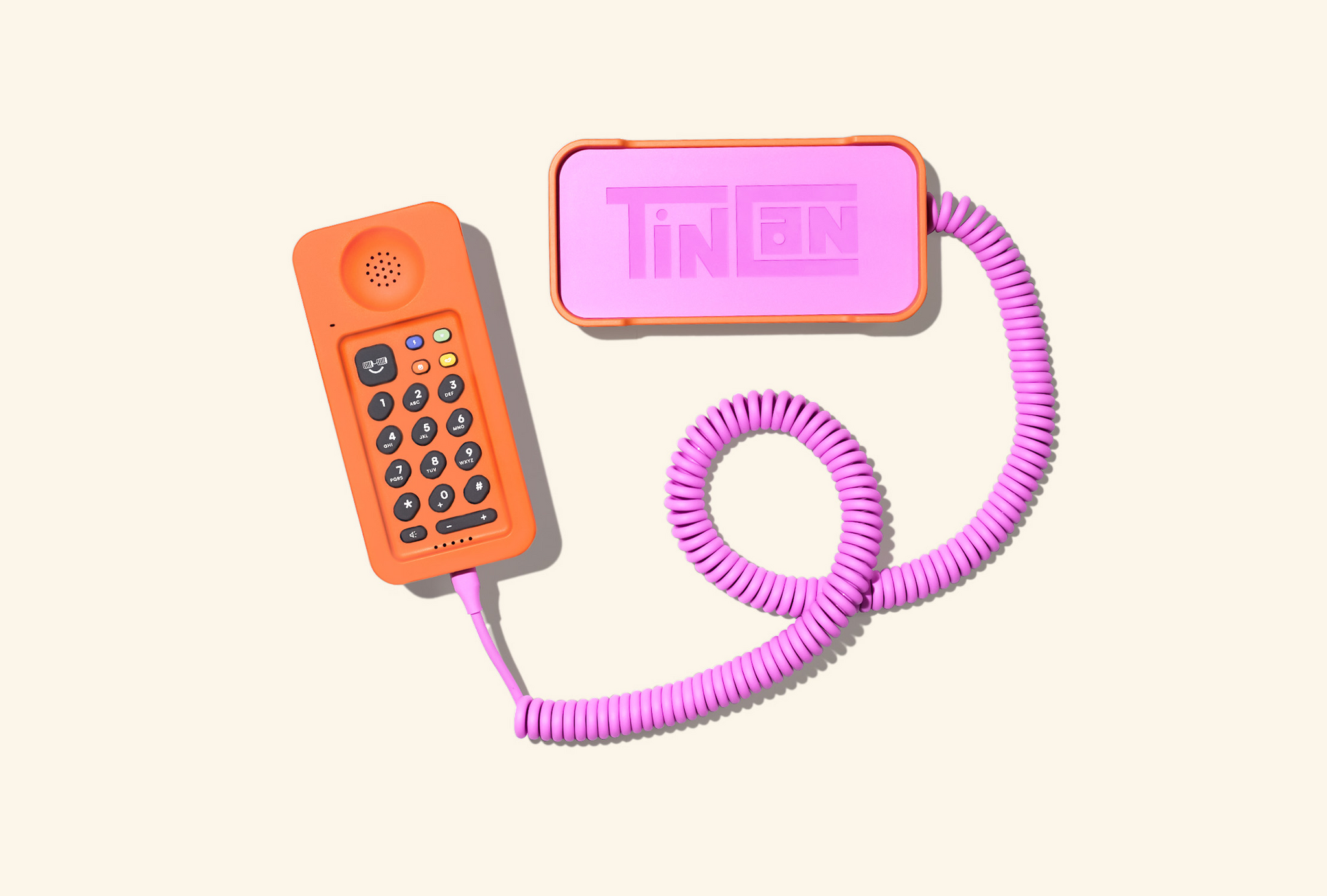 👑 [Screen-Free Solution] Tin Can WiFi Landline Phone for Kids – Smart App-Free Kid-Friendly Home Telephone | Parental Control, Unlimited Free Can-to-Can Calls