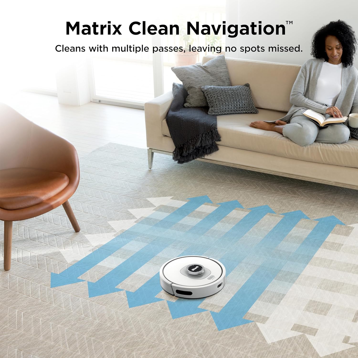💥Special Offers Shark Matrix Clean | Robot Vacuum Cleaner with Powerful Suction for Pet Hair, Rugs, Carpets & Hard Floors | Self-Empty Base | 60-Day Capacity | Voice Control | LiDAR Navigation | Cool Grey | AV2511AE​