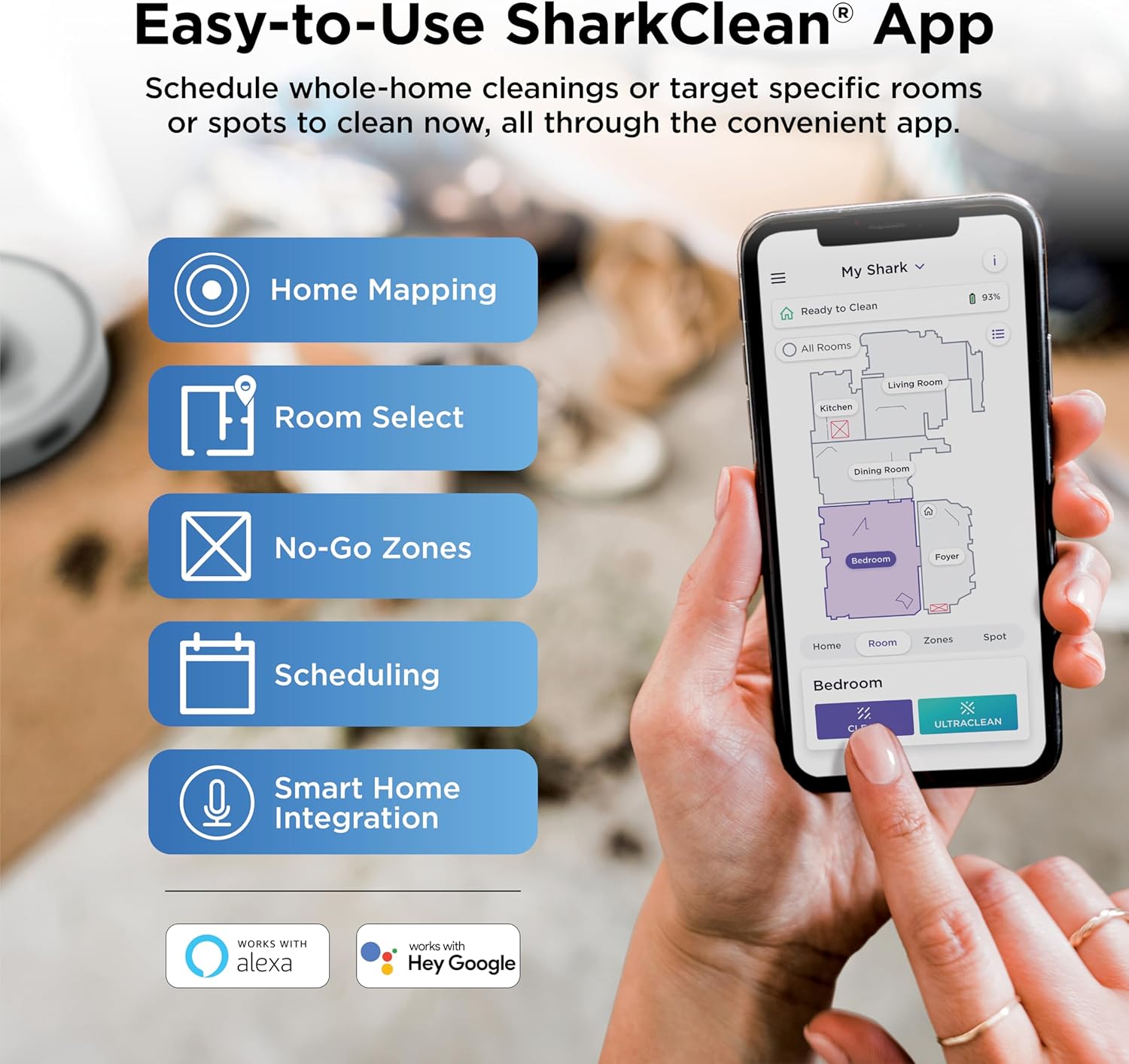 💥Special Offers Shark Matrix Clean | Robot Vacuum Cleaner with Powerful Suction for Pet Hair, Rugs, Carpets & Hard Floors | Self-Empty Base | 60-Day Capacity | Voice Control | LiDAR Navigation | Cool Grey | AV2511AE​