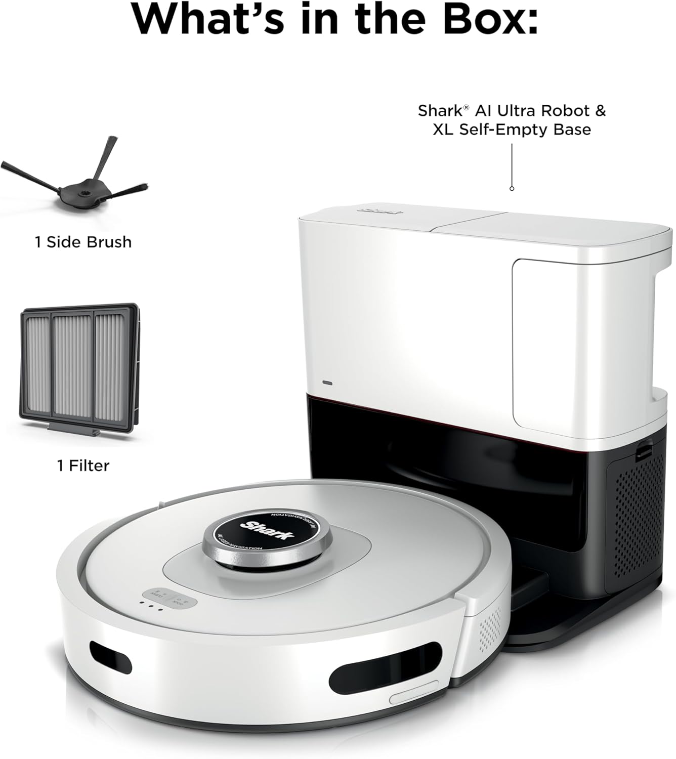 💥Special Offers Shark Matrix Clean | Robot Vacuum Cleaner with Powerful Suction for Pet Hair, Rugs, Carpets & Hard Floors | Self-Empty Base | 60-Day Capacity | Voice Control | LiDAR Navigation | Cool Grey | AV2511AE​