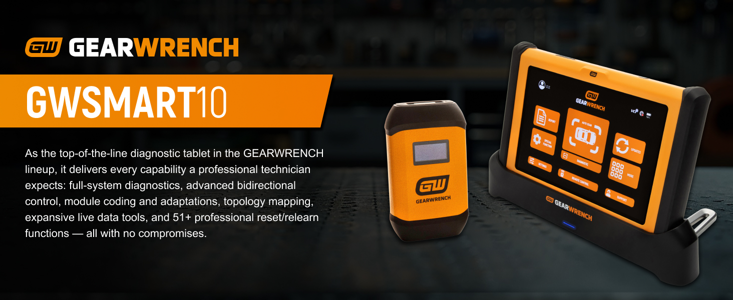 GWSMART10: Top-of-the-Line Professional Diagnostic Tablet