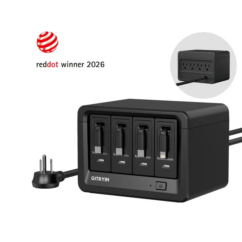 Gitryin 12-in-1 Desktop Charging Station