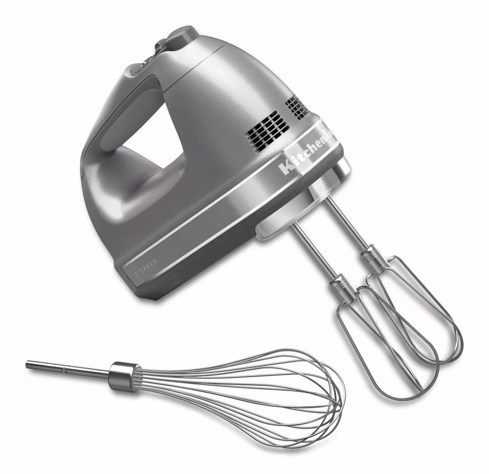Today's Deal ✨KitchenAid Hand Mixer (with Turbo Beater II Beaters and Professional-Style Whisk)