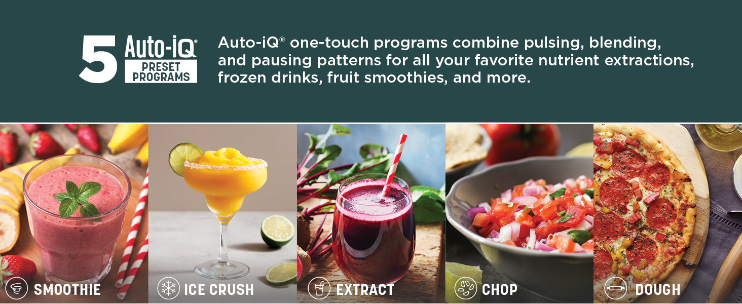 5 Auto-IQ Preset Programs