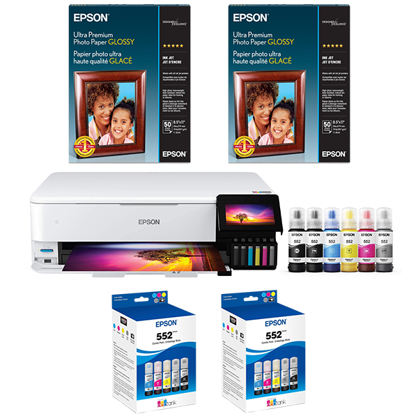 ☀️Summer Sale🔥Epson EcoTank ET-8550 Wide-Format Photo Printer