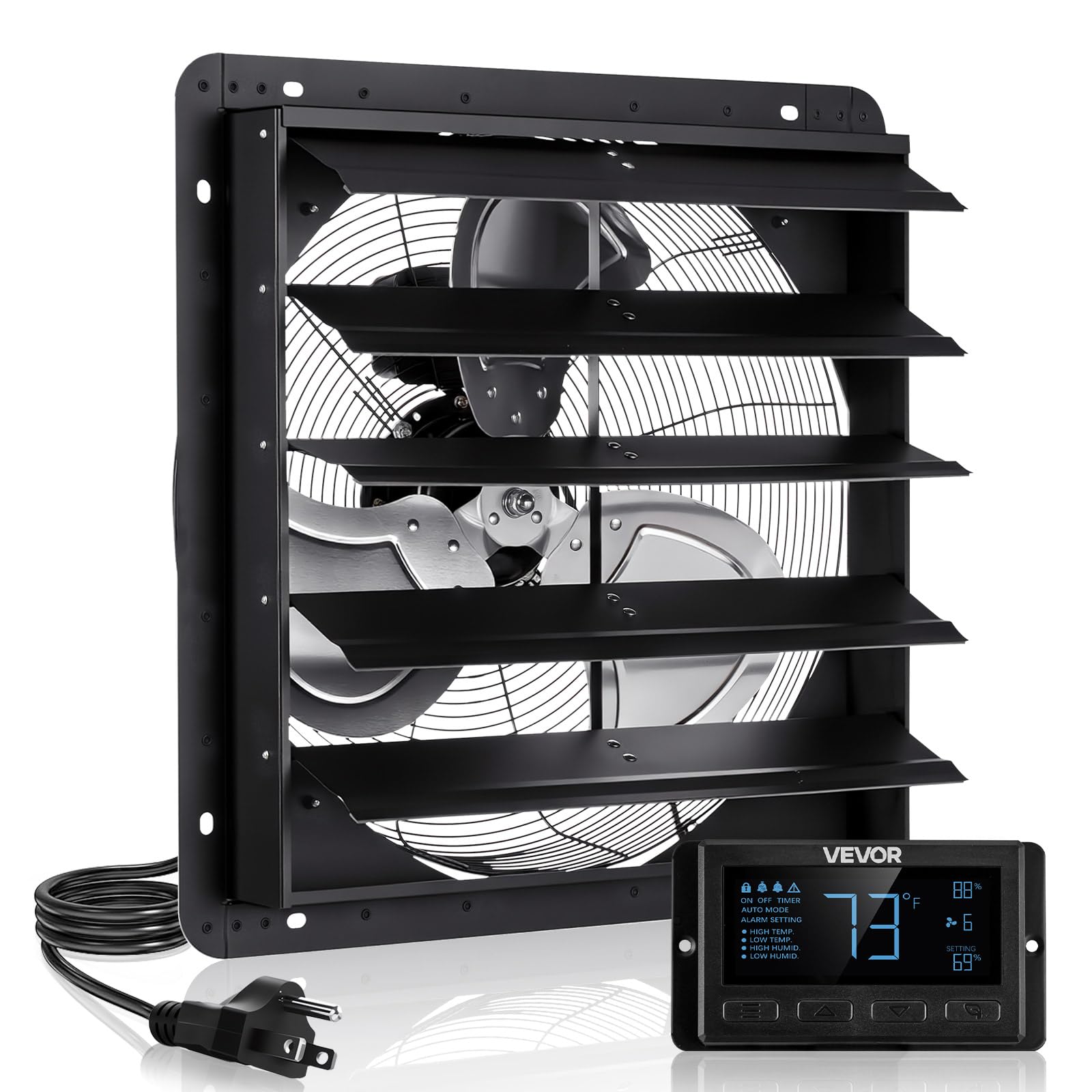 ✨Buy 1 Get 1 Free✨ VEVOR Exhaust Fan, Wall Mounted Attic Fan