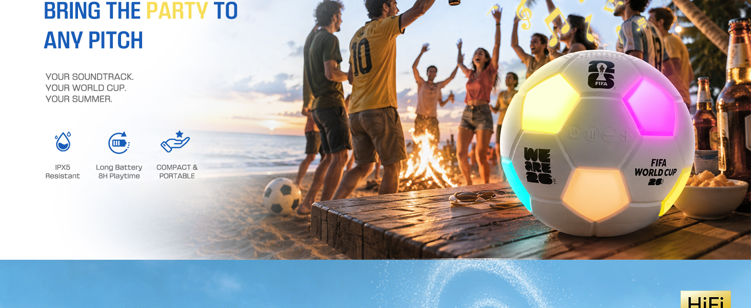 FIFA World Cup 2026 Wireless Bluetooth Speaker