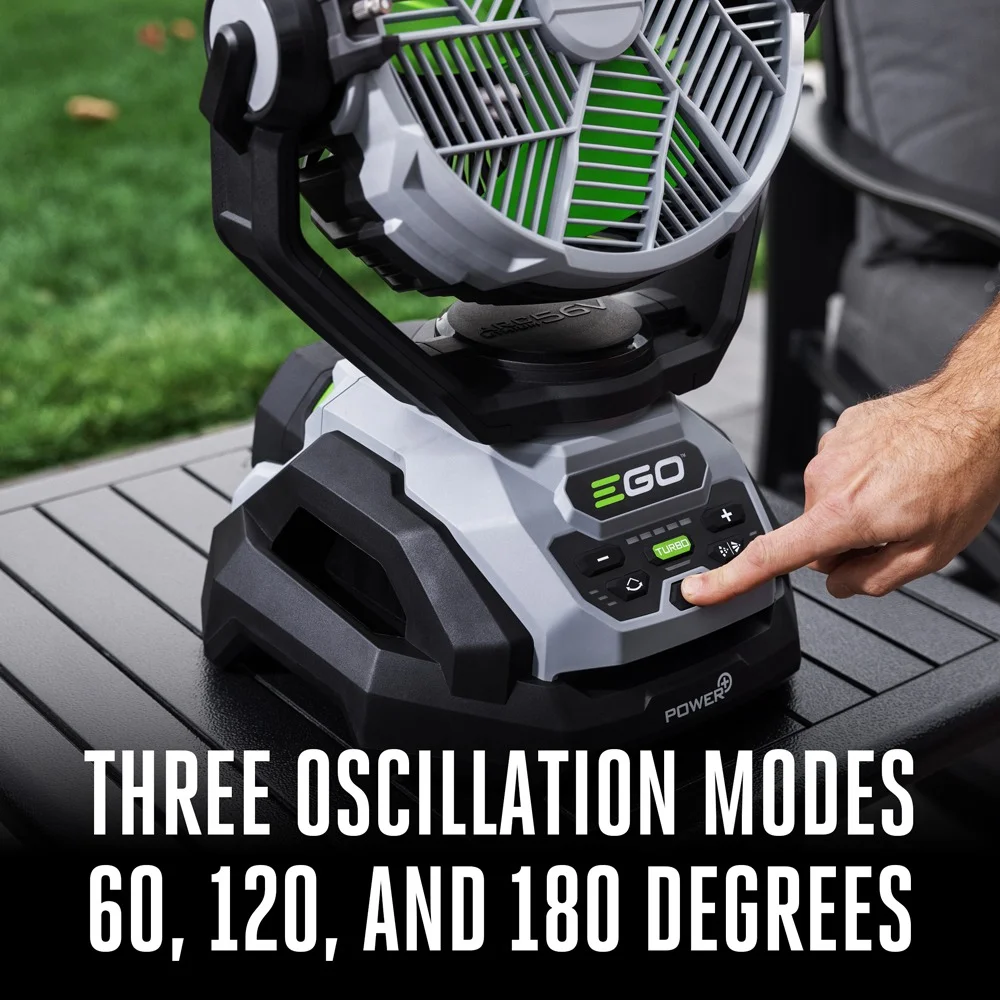 POWER+ 10" Oscillating Misting Fan Tool Only