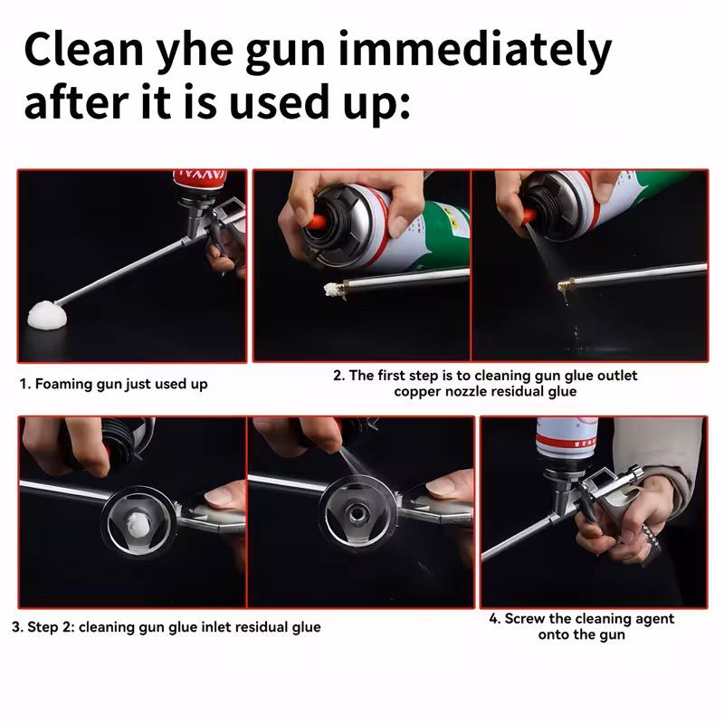 1 professional foam fill gun for polyurethane foam   ergonomic metal dispenser tool no power required ideal for industrial and home   projects Product details 7
