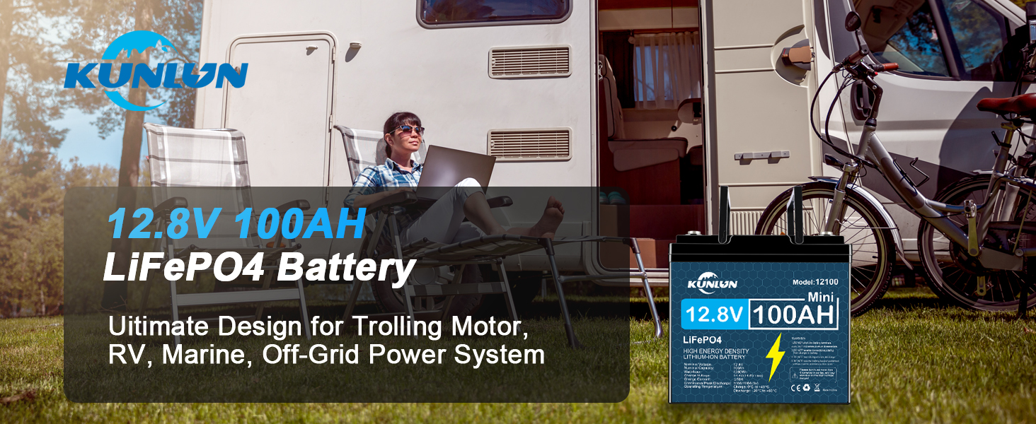 100Ah LiFePO4 Lithium Battery
