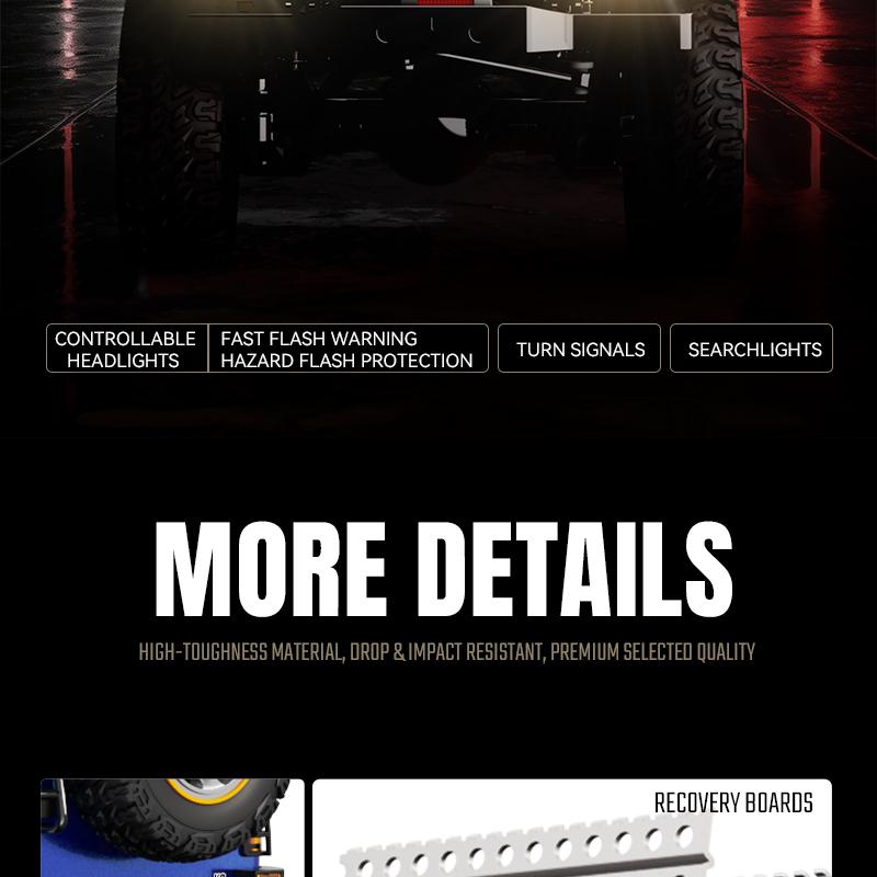 JXC 1/18 Scale RC Crawler ,2.4GHz HighTorque 4WD RC Crawling Car-Car withExcellent Suspension and ShockAbsorption,Realistic Mechanical Shifting,Dual-Speed Transmission, Multi-FunctionLighting, Dual Li-ion Batteries, PerfectBirthday & Kids Gift