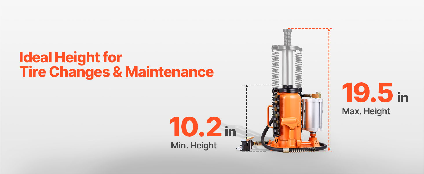 Air Hydraulic Bottle Jack