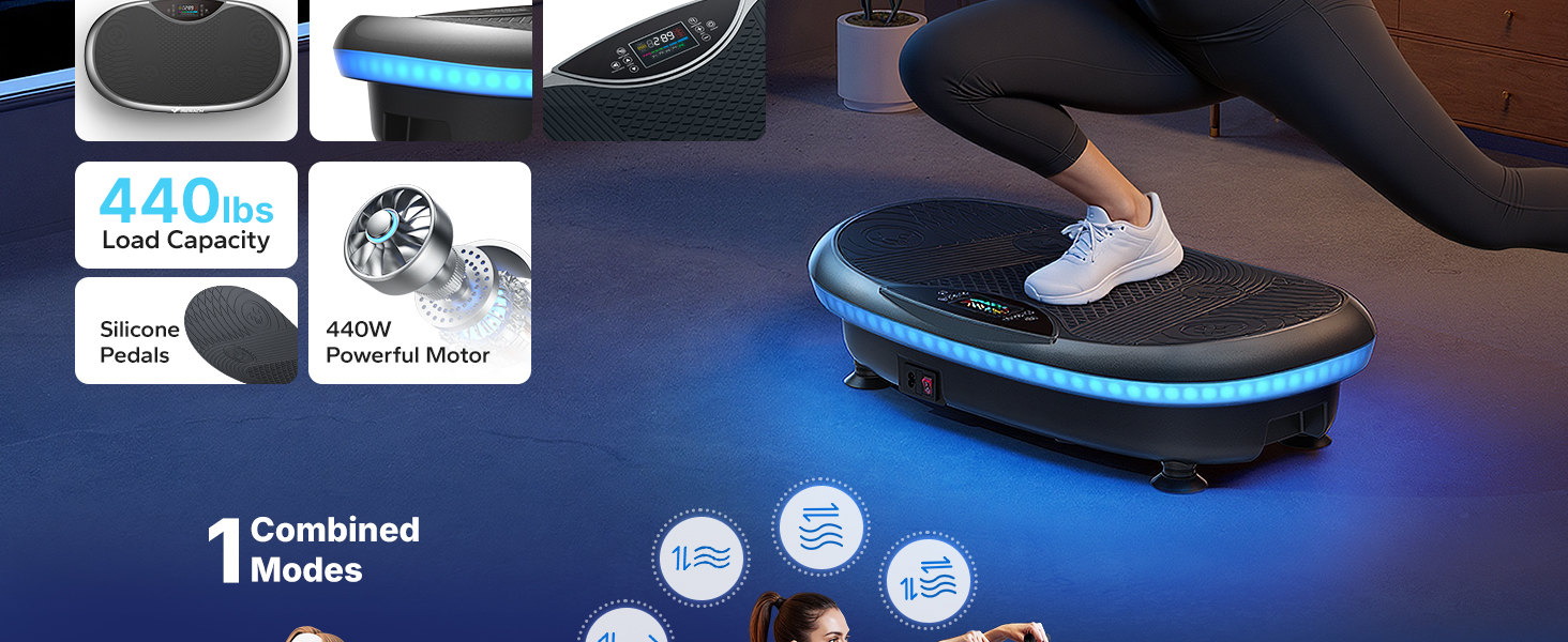 Vibration Plate Exercise Machine