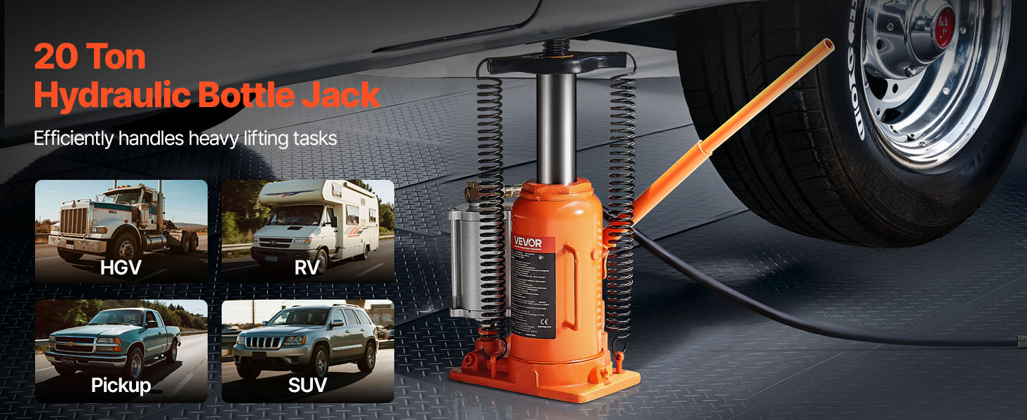 Air Hydraulic Bottle Jack