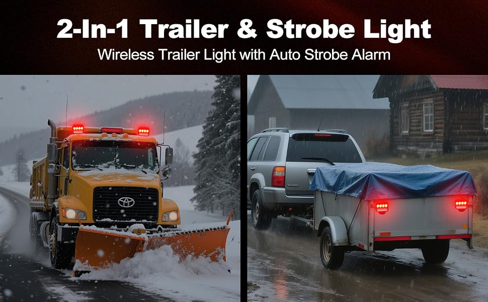 Wireless Trailer Light Magnetic